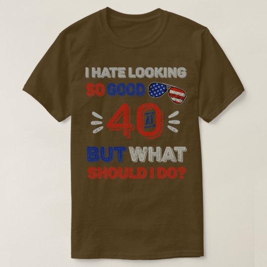 T-shirt 40e anniversaire du Mariage pour lui Son 40e anniv (Design devant)