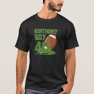 T-shirt 40e anniversaire Football Players Célébration 40 a