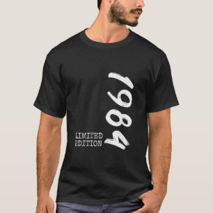 T-shirt 40e anniversaire Homme femme 40 ans 1984 Décoratif