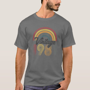T-shirt 40E Anniversaire Hommes Femmes Vintage 1981 Retro 