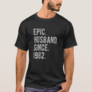 T-shirt 40e anniversaire Mariage pour lui Epic Mari Sinc