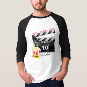 T-shirt 40e anniversaire Movie Anniversaire fête