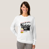 T-shirt 40e anniversaire Movie Anniversaire fête (Devant entier)
