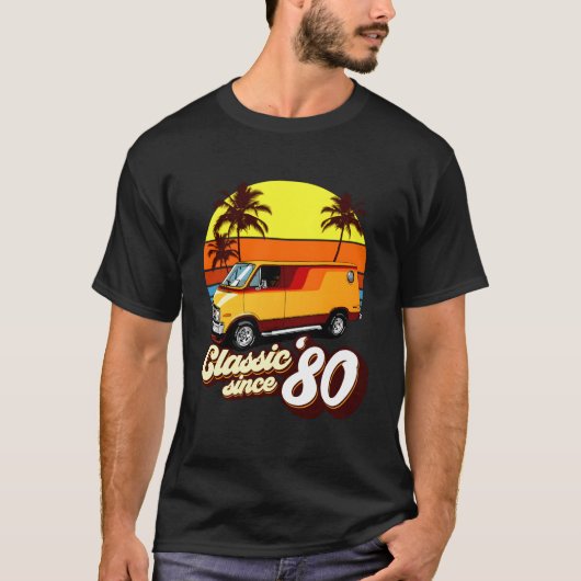 T-shirt 40E Boogie Van Depuis 1980 (Devant)