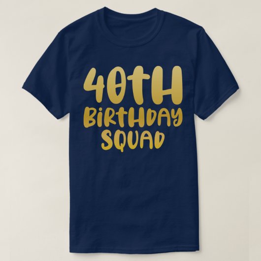 T-shirt 40ème anniversaire (Design devant)