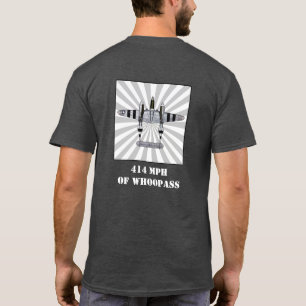 T-shirt 414 MPH de Whoopass - P-38 Lightning