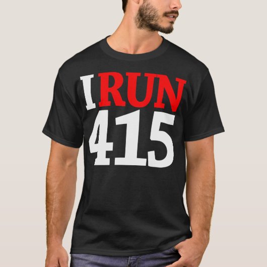 T-SHIRT 415 SHIRT/WHT-RED (Devant)