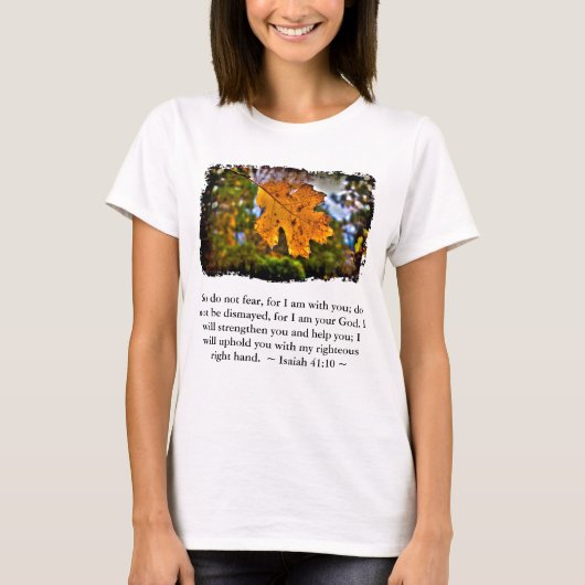 T-shirt 41:10 d'Isaïe (Devant)