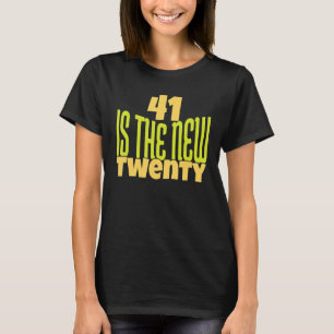 T-shirt 41 Est Le Nouveau Vingt-41E Anniversaire 41 Ans