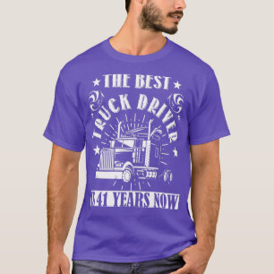 T-shirt 41e anniversaire Conducteur de camion actuel 41 an