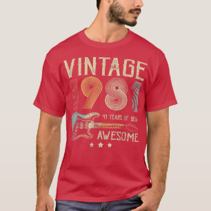 T-shirt 41e anniversaire femmes hommes Vintage stupéfiant