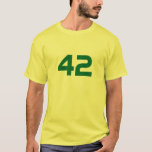 T-SHIRT 42<br><div class="desc">La réponse finale à la vie,  l'univers,  et tout : 42 !</div>
