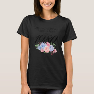 T-shirt 42 Anniversaire Faire du monde un endroit meilleur