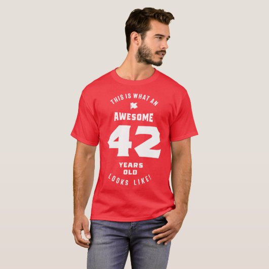 T-shirt 42 Ans (Devant entier)