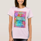 T-shirt 42e anniversaire   (Devant)