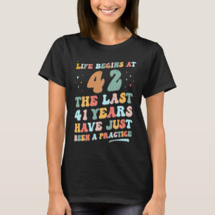T-shirt 42e anniversaire Homme Femme 2023 Super Life comme