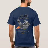 T-shirt 430th TFS, Nellis AFB (chemise foncée) (Dos)