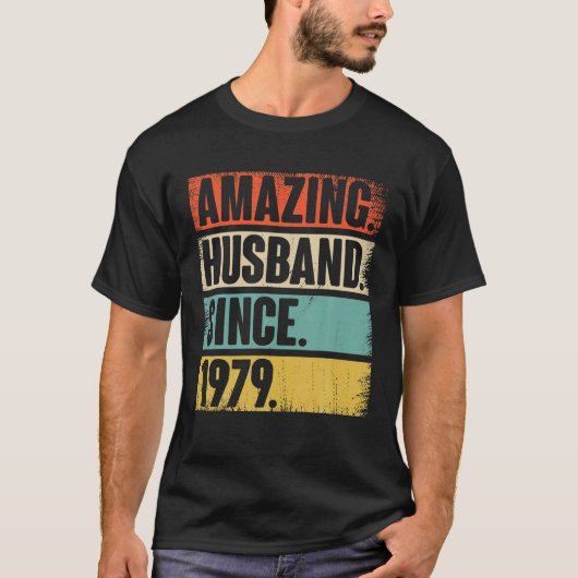 T-shirt 43 Mariage Aniversaire Le Cadeau - Mari Extraordin (Devant)