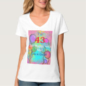 T-shirt 43e anniversaire (Devant)