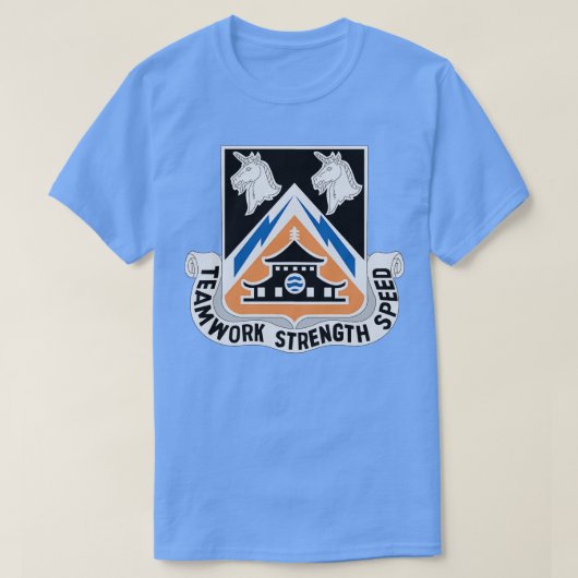 T-shirt 43e Bataillon des transmissions, DDI, vol X (Design devant)