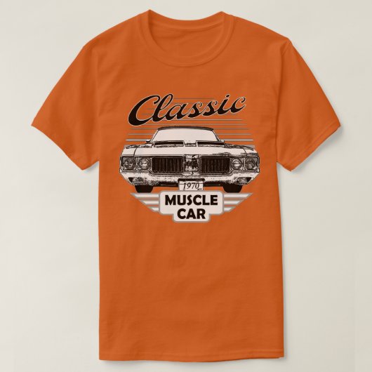T-shirt 442 les années 70 de muscle classique américain (Design devant)