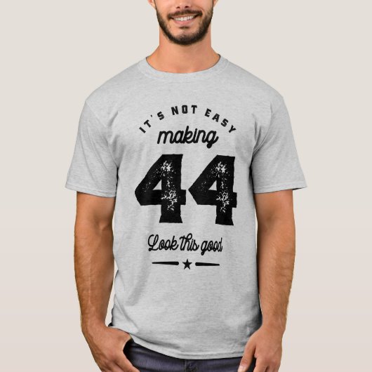 T-shirt 44 Ans 44e anniversaire drôle Cadeau (Devant)