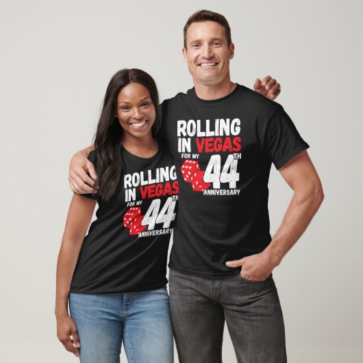 T-shirt 44e Anniversary Married 44 ans (Unisexe)