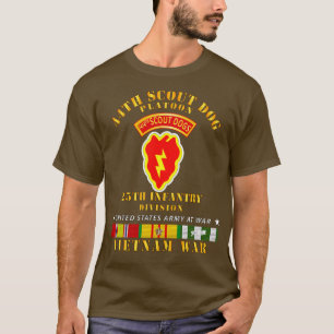 T-shirt 44e Peloton de chiens scout 25e Division d'infante