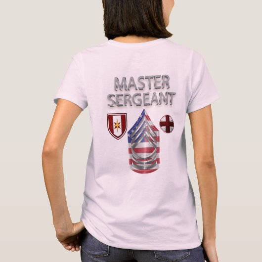 T-shirt 44e Sergent-chef de la brigade Médicale (Dos)