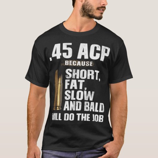 T-shirt 45 ACP Lent court (Devant)