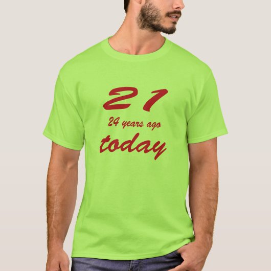 T-shirt 45 ans (Devant)