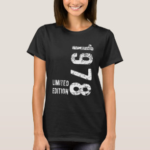 T-shirt 45 ans 1978 45e anniversaire