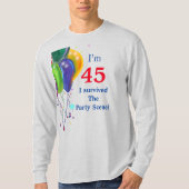 T-shirt 45e anniversaire  (Devant)
