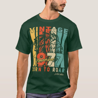 T-shirt 45e Birthday Poison Novembre 45 Years Old Vintage
