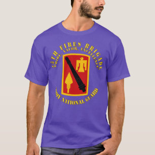 T-shirt 45e brigade Fires Pride Valor Excellence SSI ARNG