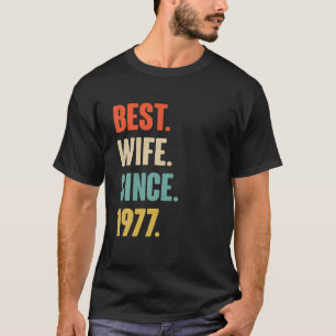 T-shirt 45E Cadeau D'Années Du Mariage Pour Elle - Meilleu