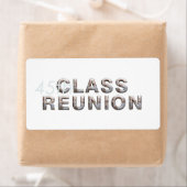 T-SHIRT 45e klas reunion Etiket (Insitu)