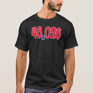 T-shirt 46 026 Philly Philadelphie fan de baseball Hommes 