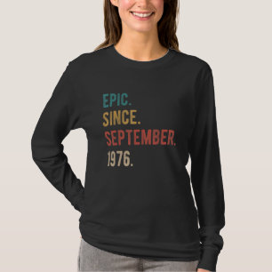 T-shirt 46 ans 46e anniversaire Epic depuis le 19 septembr