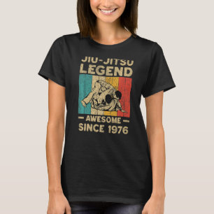 T-shirt 46 Ans BJJ Jiu-Jitsu Légende stupéfiante depuis 19