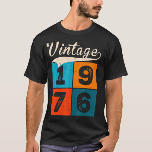 T-shirt 46 Ans Pour Hommes Femmes Anniversaire Vintage 197
