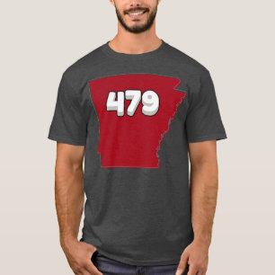 T-SHIRT 479 CODES DE RÉGION ARKANSAS WPS