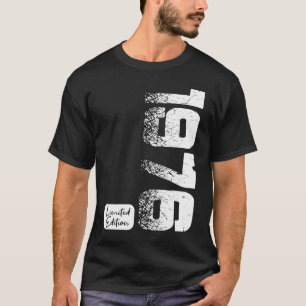 T-shirt 47 Année 1976 47e anniversaire 1