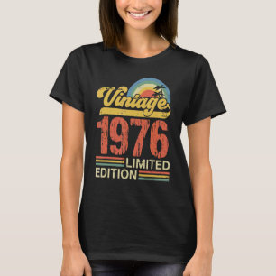 T-shirt 47 ans Vintage 1976 47e anniversaire