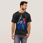 T-shirt 47 Survit dans Neon (Version 2) (Devant entier)