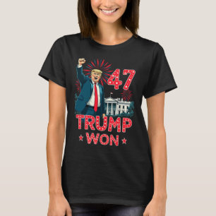 T-shirt 47e jour d'investiture du président Donald Trump 2
