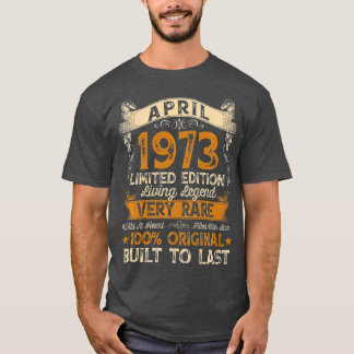 T-shirt 48e anniversaire Cadeau 48 ans Retro Vintage