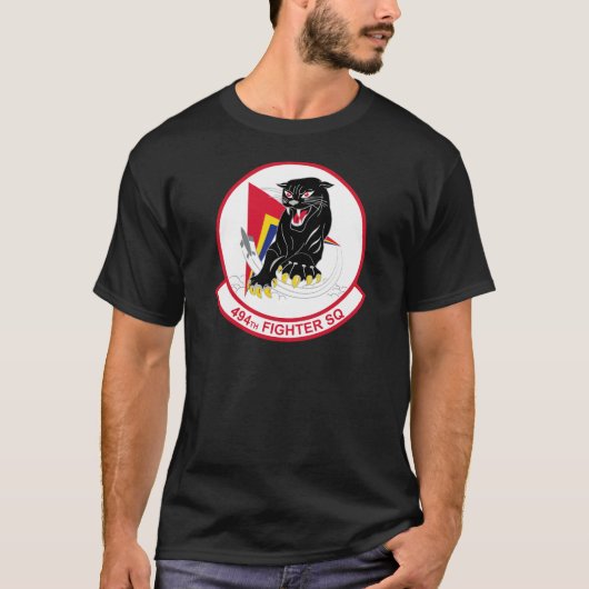 T-shirt 494th Escadron de chasse (Devant)