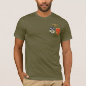 T-shirt 4/23rd FNI. Chemise des insignes M113 VSR (Devant)