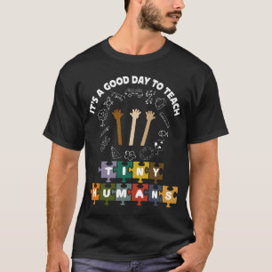 T-shirt 4/4, C'est un bon jour pour apprendre de minuscule